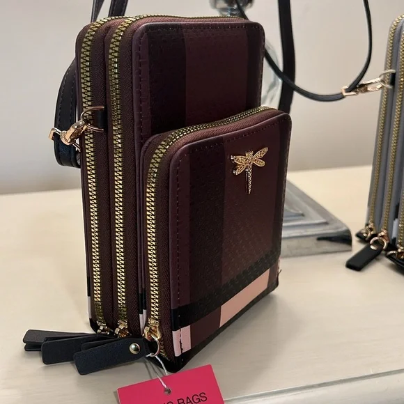 NWT: Dragonfly Crossbody Bag Choose 1 - Picture 3 of 5